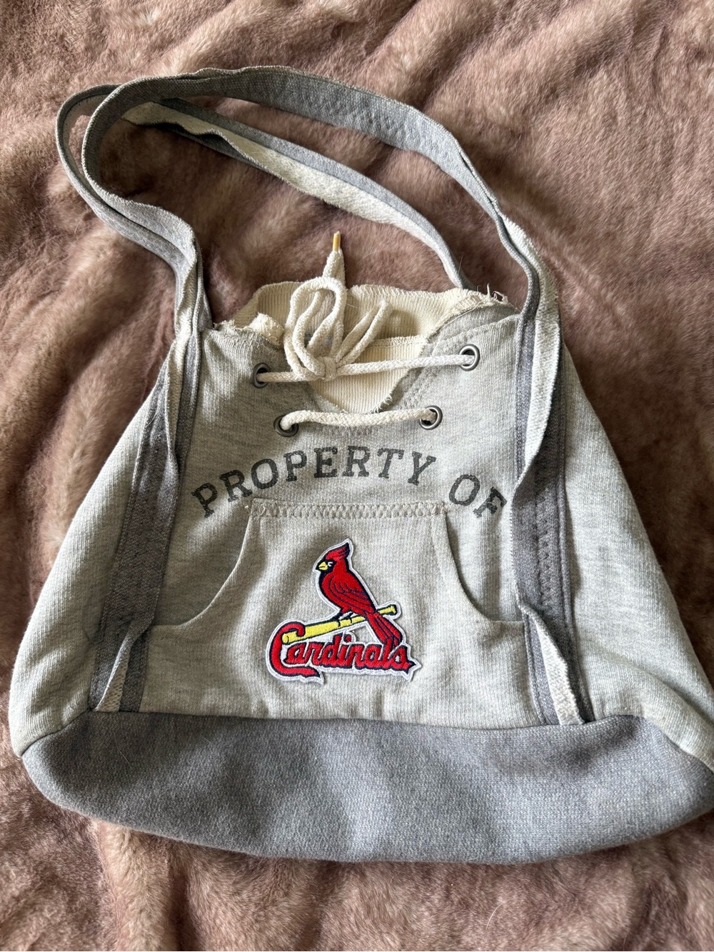 Cardinals Baseball Hoodie Purse